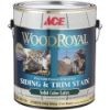   : Ace Wood Royal House Trim Latex Solid Stain      1  3 78  