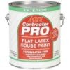   : Ace Contractor pro exterior flat latex house paint   1  3 78  