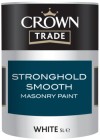   : Crown Trade Stronghold Smooth Masonry Paint   5  